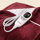 Wearable Heated Blanket, Flannel, Red
