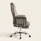 PU Leather Massage Chair, Gray