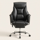 PU Leather Massage Chair, Black