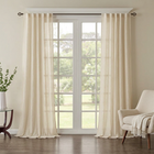 Solid Crushed Curtain Panel Pair