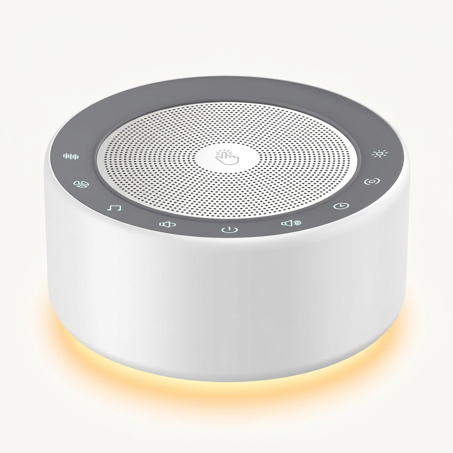White Noise Sound Machine with Nursery Lamp