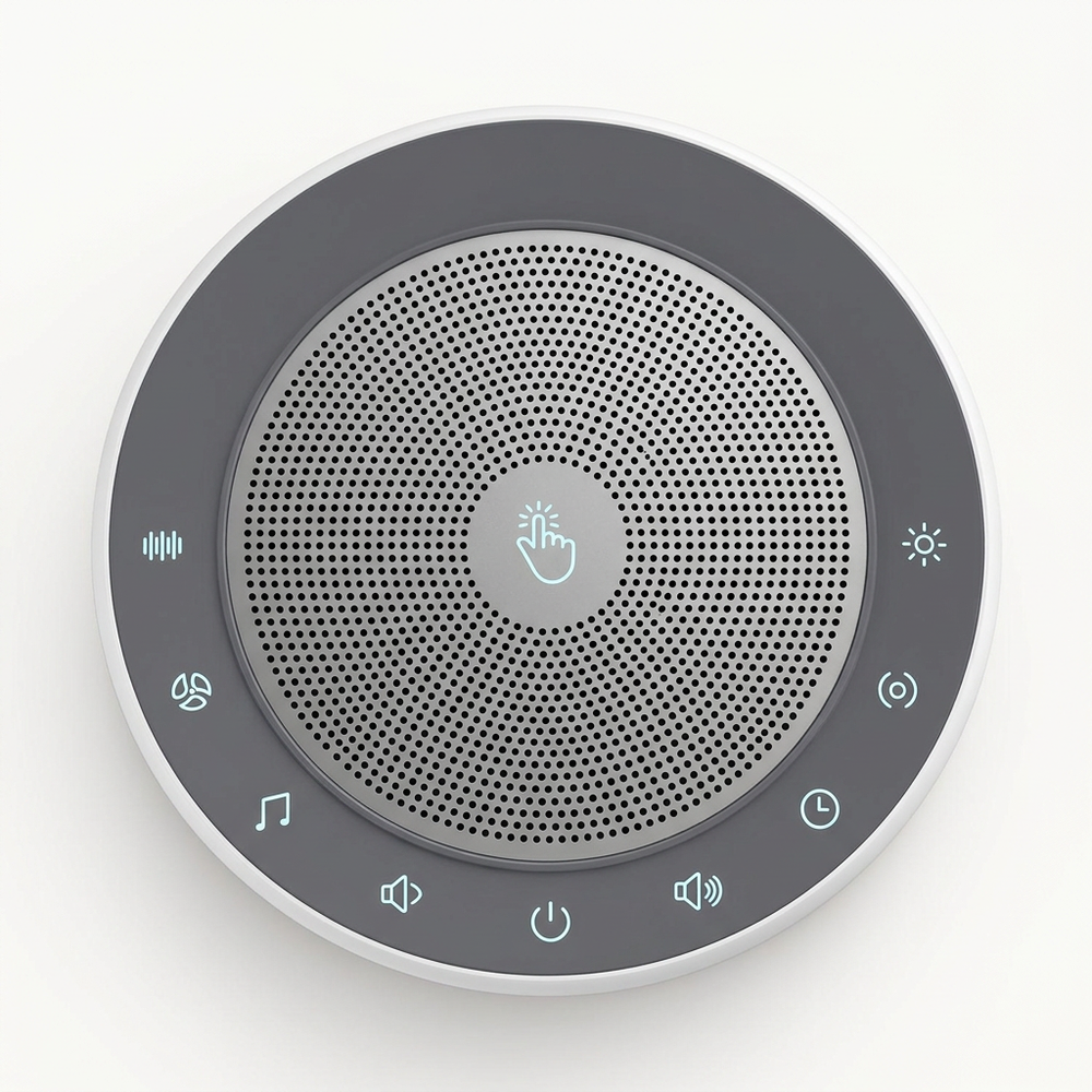 White Noise Sound Machine with Nursery Lamp