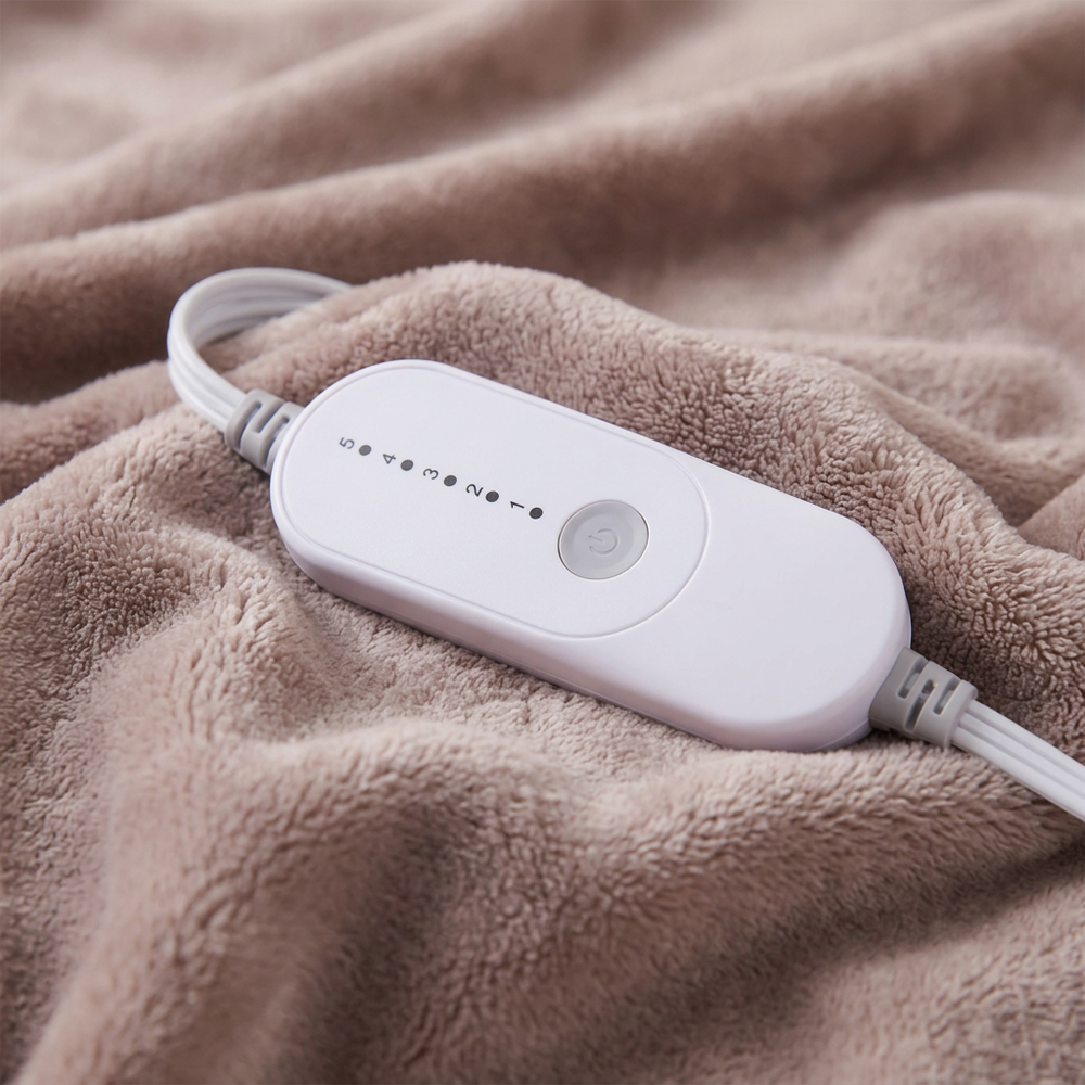 Heated Blanket, King, Flannel
