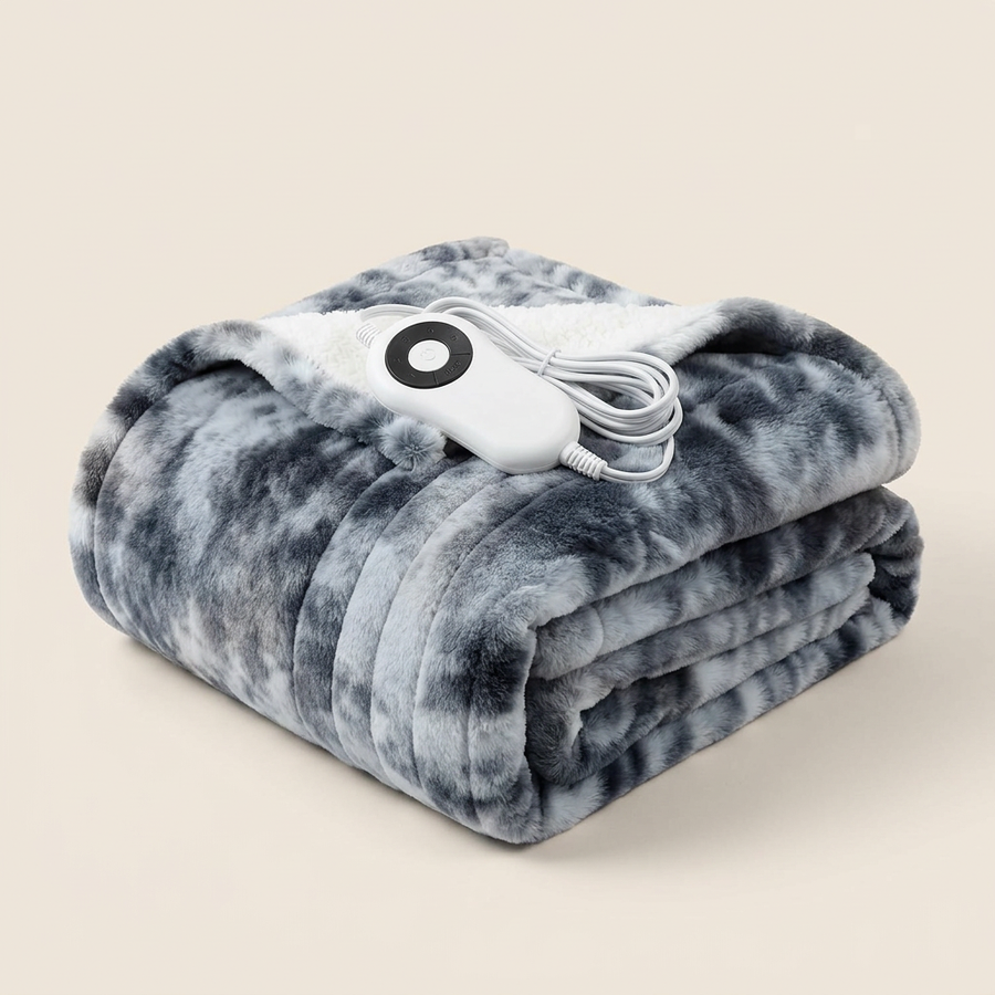 Heated Blanket, Fast Heating Flannel