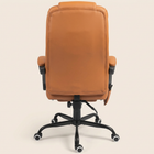 Faux Leather Massage Chair, Light Brown