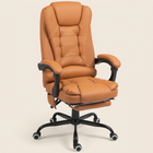 Faux Leather Massage Chair, Light Brown
