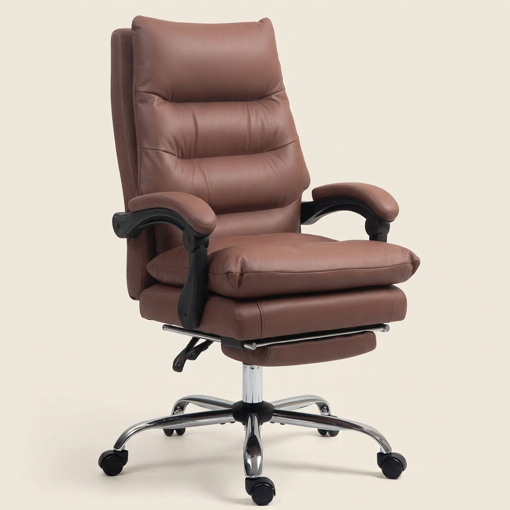 Microfiber Massage Chair, Coffee