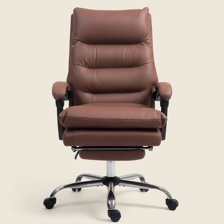 Microfiber Massage Chair, Coffee