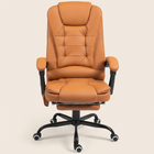 Faux Leather Massage Chair, Light Brown