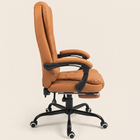 Faux Leather Massage Chair, Light Brown