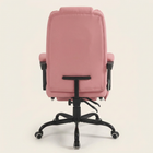 PU Leather Massage Chair, Pink
