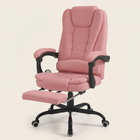 PU Leather Massage Chair, Pink