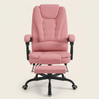 PU Leather Massage Chair, Pink