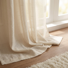 Twist Tab Curtain Panel Pair, White