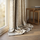 Jacquard Curtain Panel Pair, Extra Long