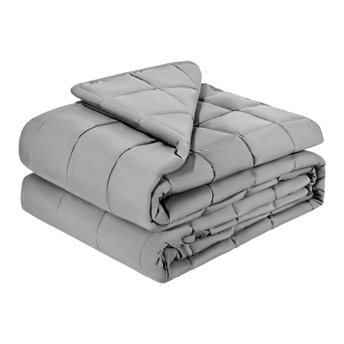 Weighted Blanket, 25 lbs, 88 x 104 in King Size, Cooling Breathable Heavy Blanket with Glass Beads, All-Season Use, Suitable for 250-310 lbs Adults, Anxiety Stress Relief, Improve Sleep, Grey