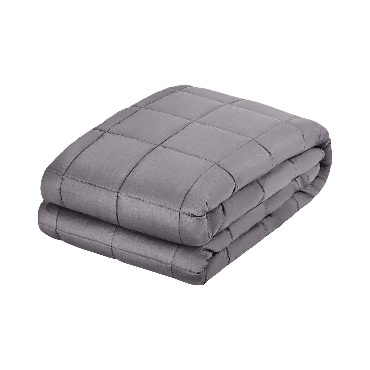 Weighted Blanket, 25 lbs, 80 x 87 in King Size, Soft 100% Cotton Heavy Blanket with Glass Beads, Breathable Material, Suitable for 250-310 lbs lbs Adults, Anxiety Stress Relief, Grey