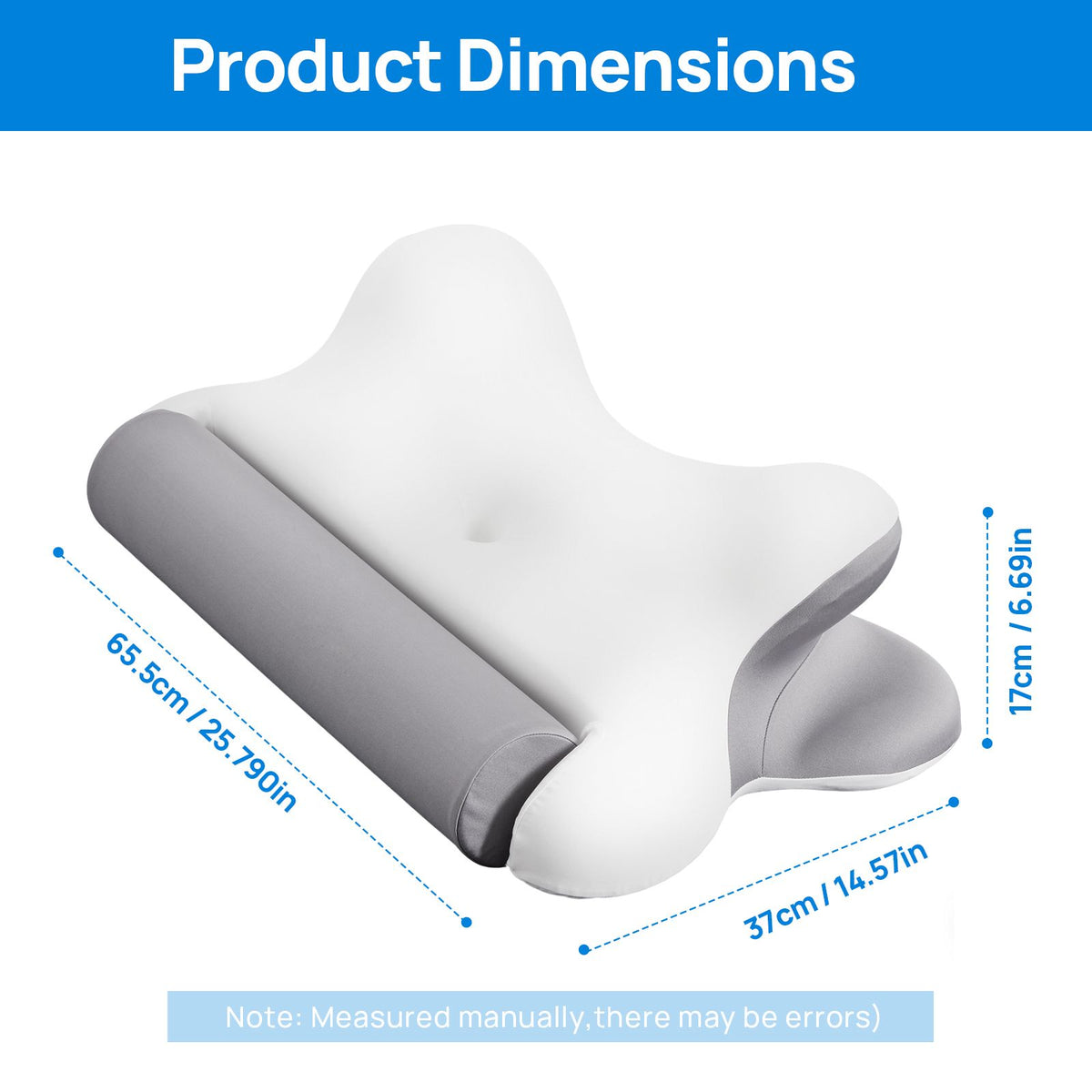 Cervical Neck Pillow, Cooling Ergonomic Memory Foam Pillows