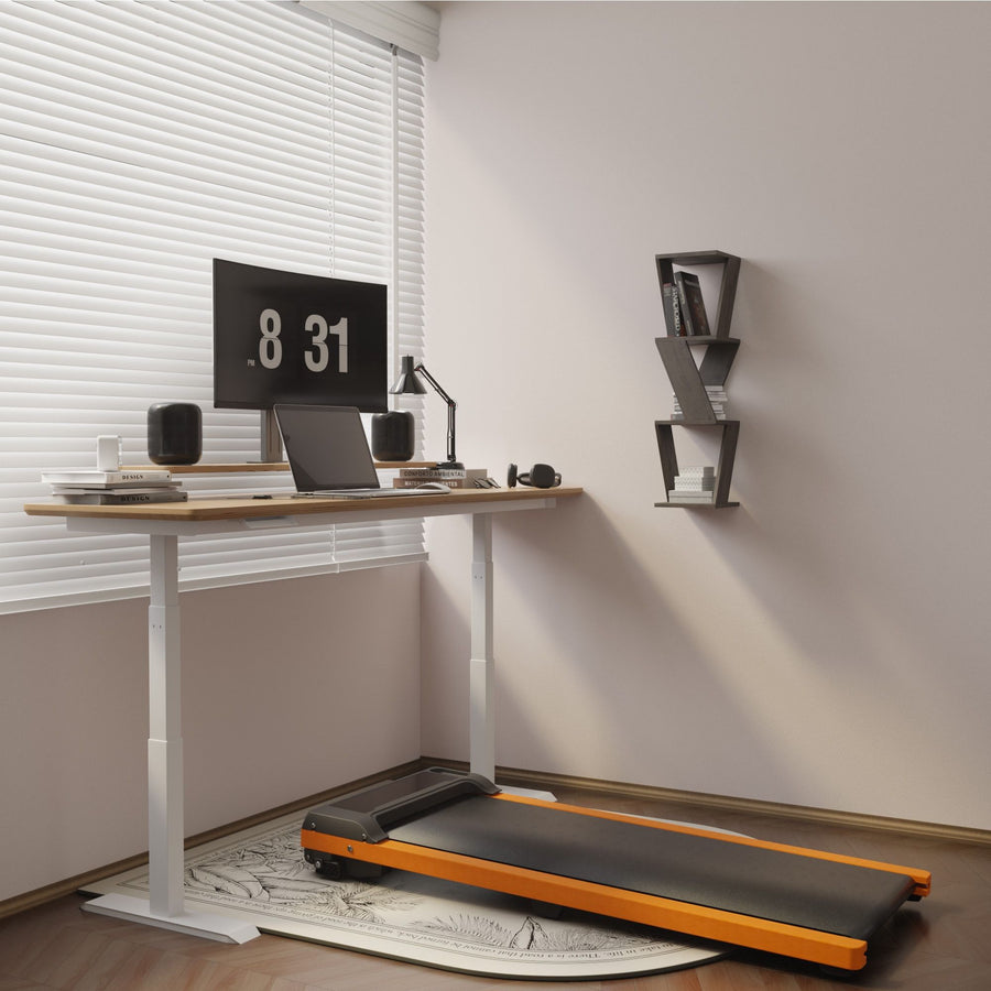 Heavy-Duty Walking Pad Treadmill, Black