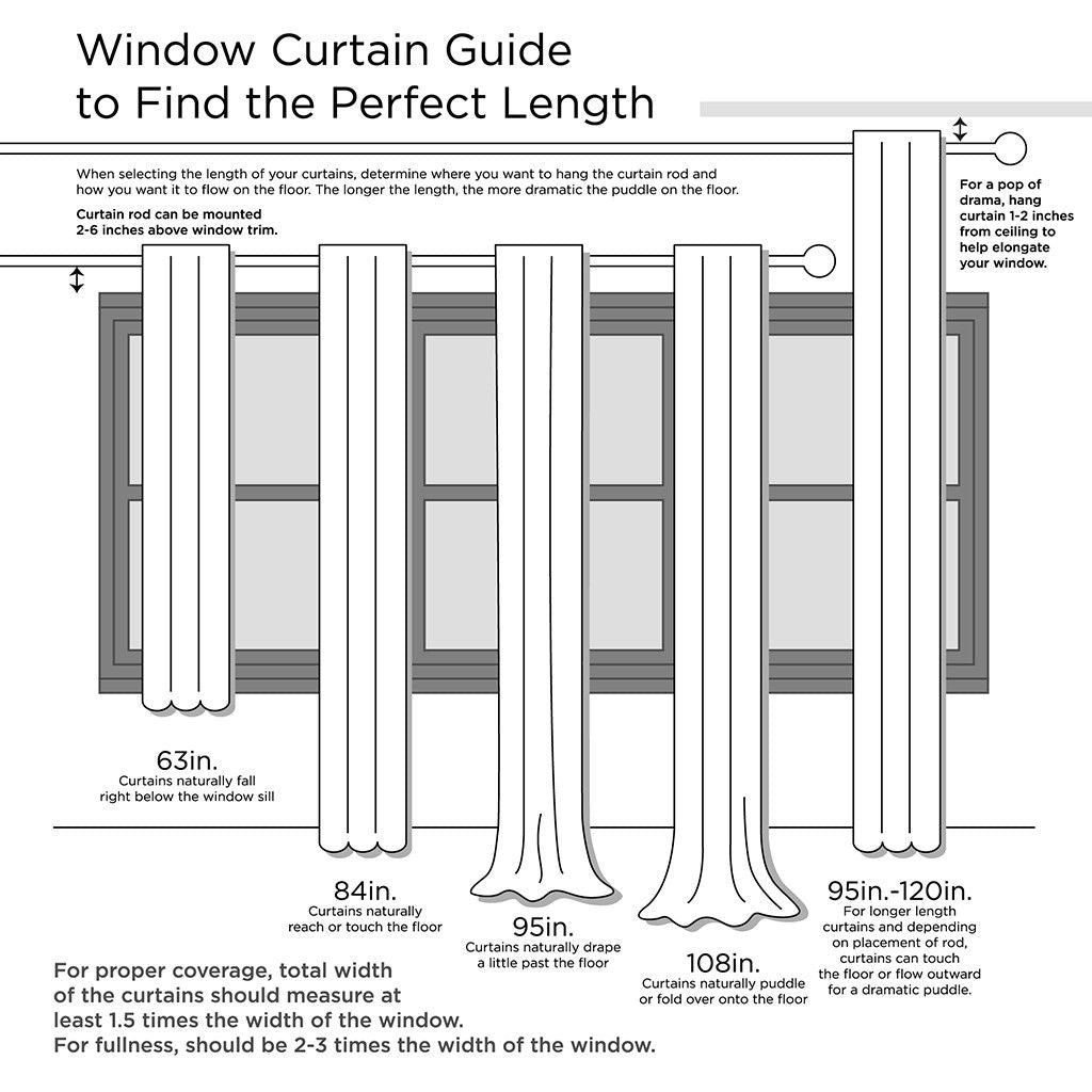 Twist Tab Lined Window Curtain Panel Champagne 50x120"