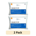 Cooling Bed Pillow, Standard/Queen - Firm, Dual-Sided Cool or Comfy Pillow Cover (2 Count)