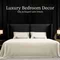 Bedding Full Bed Sheets Set - 4 Piece Bedding - Brushed Microfiber - Shrinkage and Fade Resistant - Easy Care (Full, White)